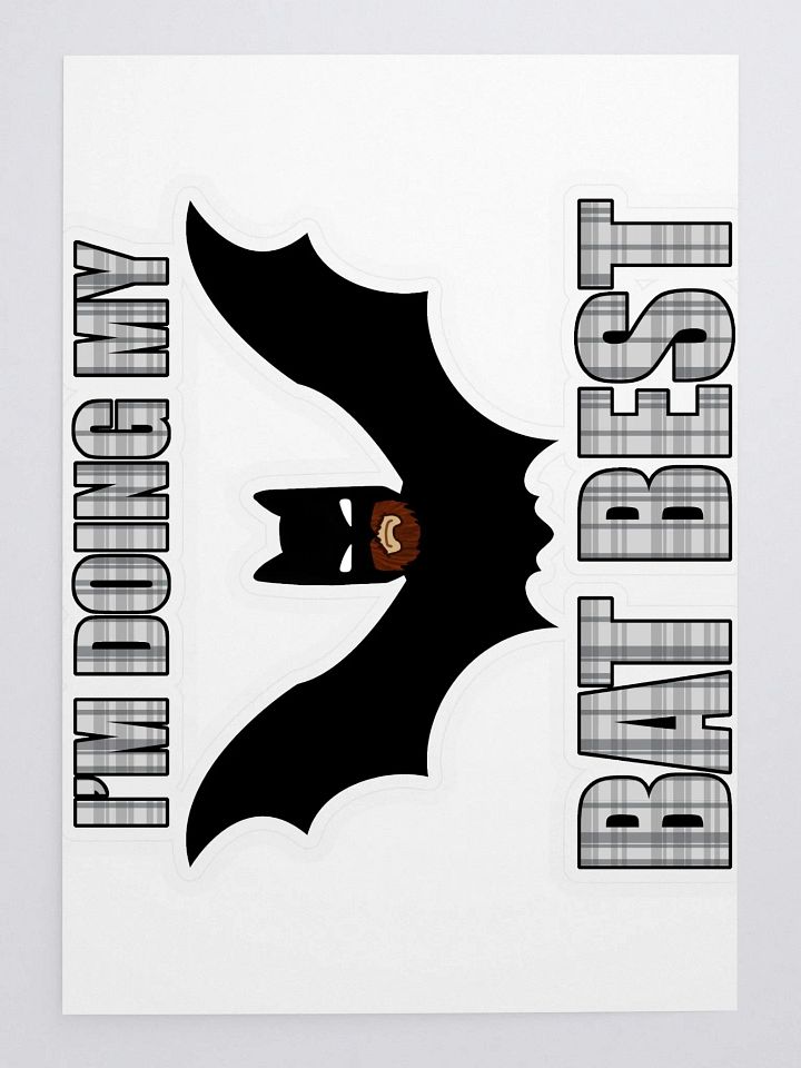 Bat Best Sticker product image (1)