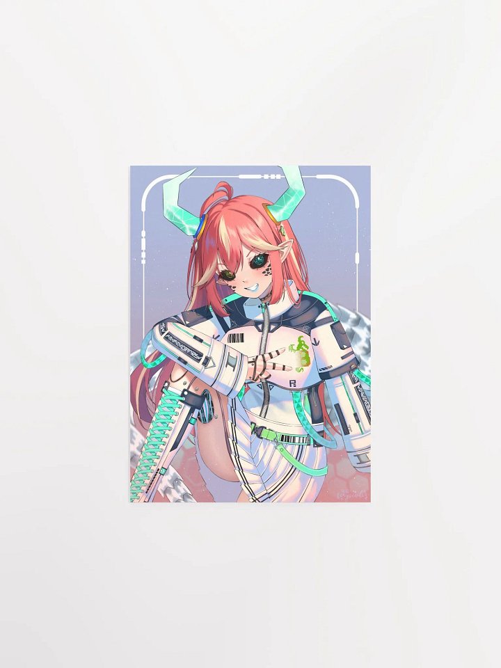 "A Hacking Good Dragon" Print product image (1)