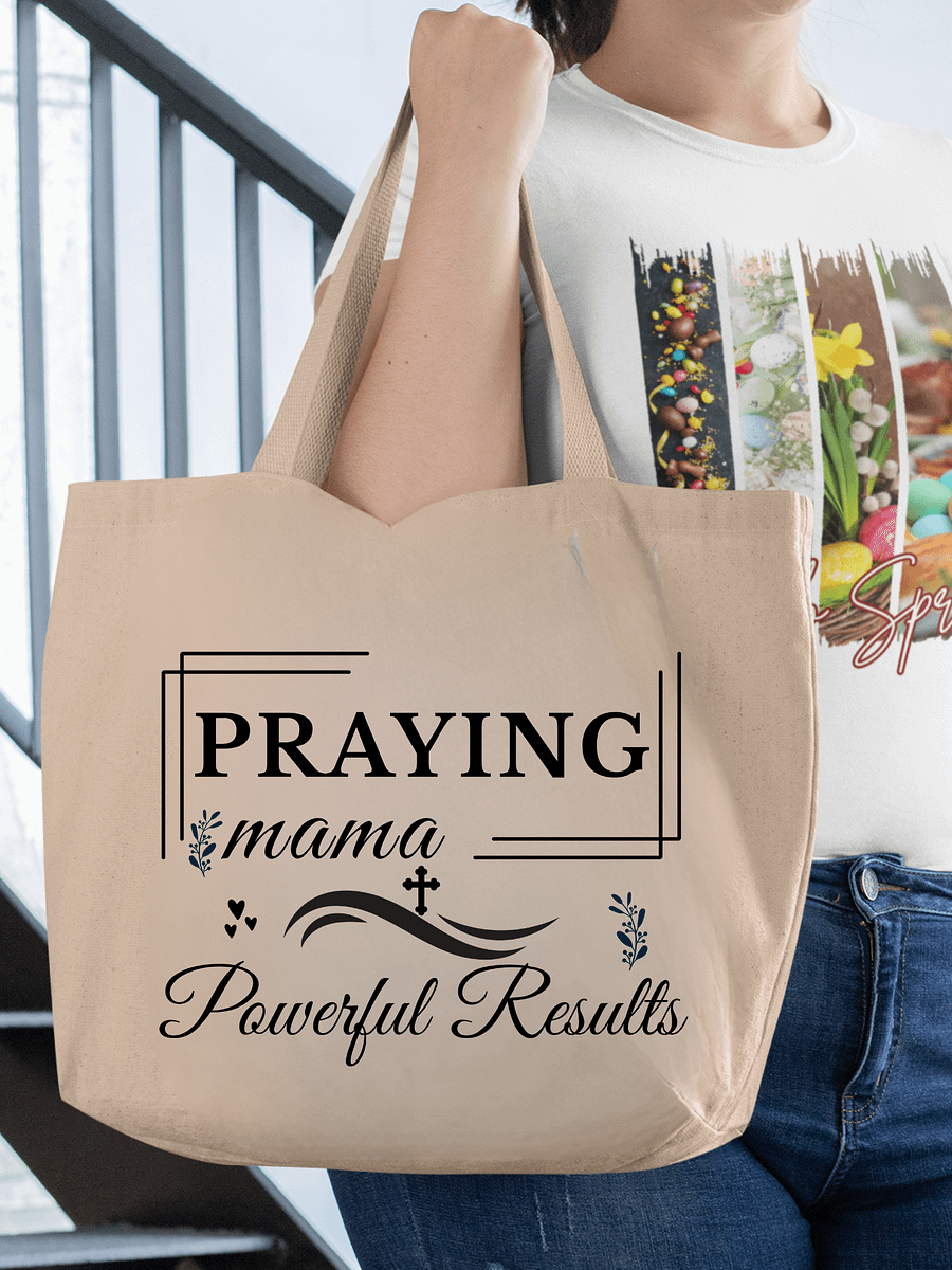 Praying Mama, Eco Tote bag. product image (1)