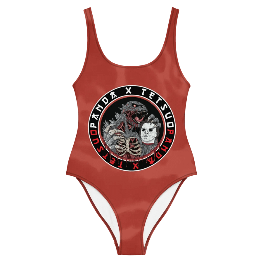 God of Carnage One-Piece Swimsuit (Northern Lotus Design) product image (5)