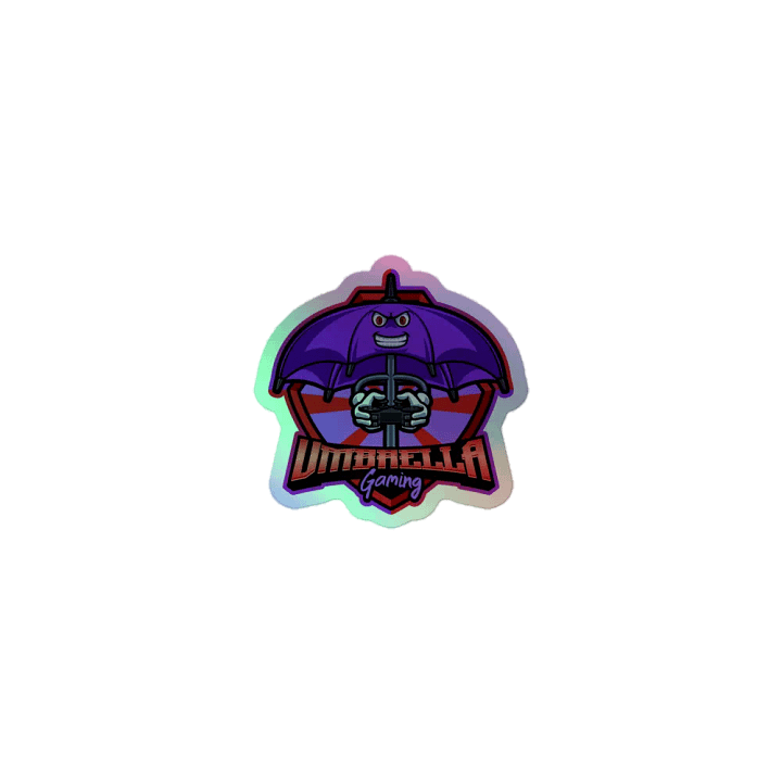 Holographic Umbrella Gaming Sticker product image (1)