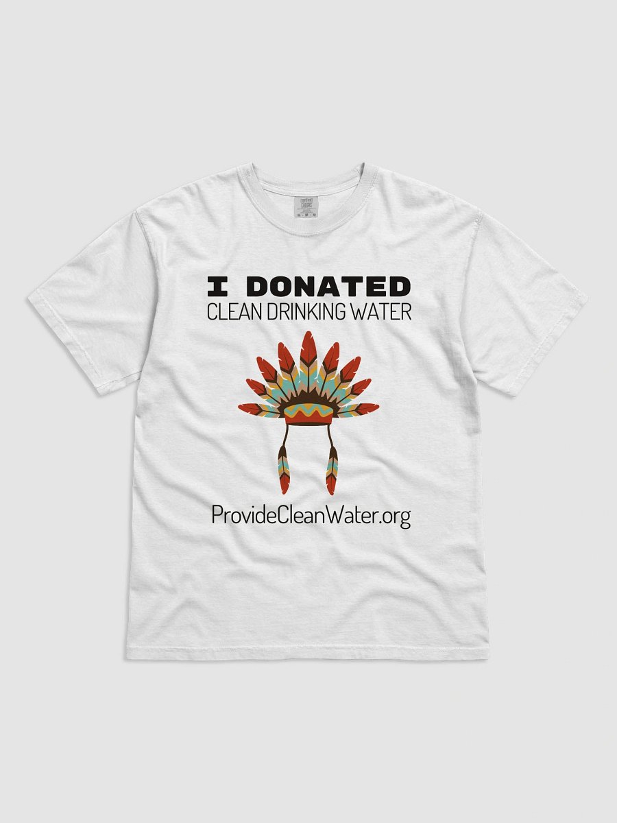I Donated Native American White T-Shirt product image (1)