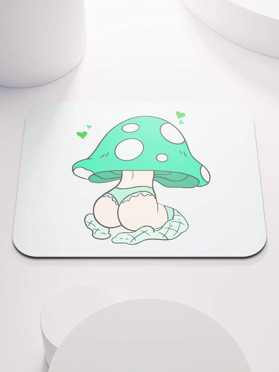 Mushroom Baddie Desk Mat - Teal product image (1)