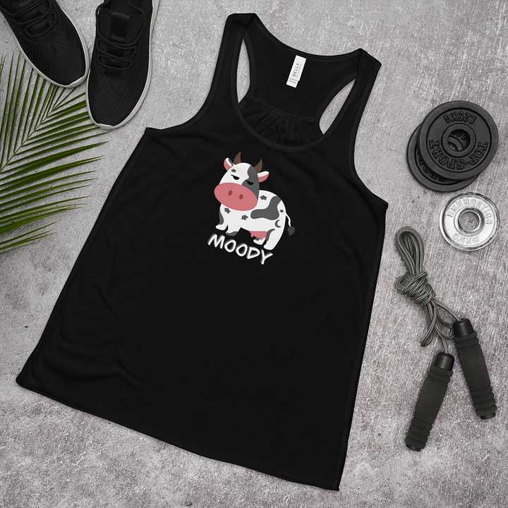 [Littlec0c0] Bella+Canvas Women's Flowy Racerback Tank Bella+Canvas 8800 product image (2)