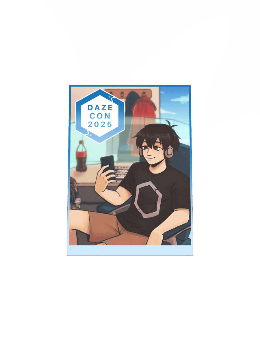 DazeCon 2025 Badge Poster product image (4)