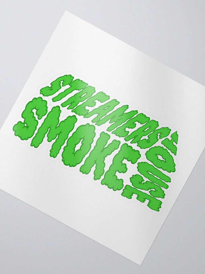 Streamers Smoke House Sticker product image (2)