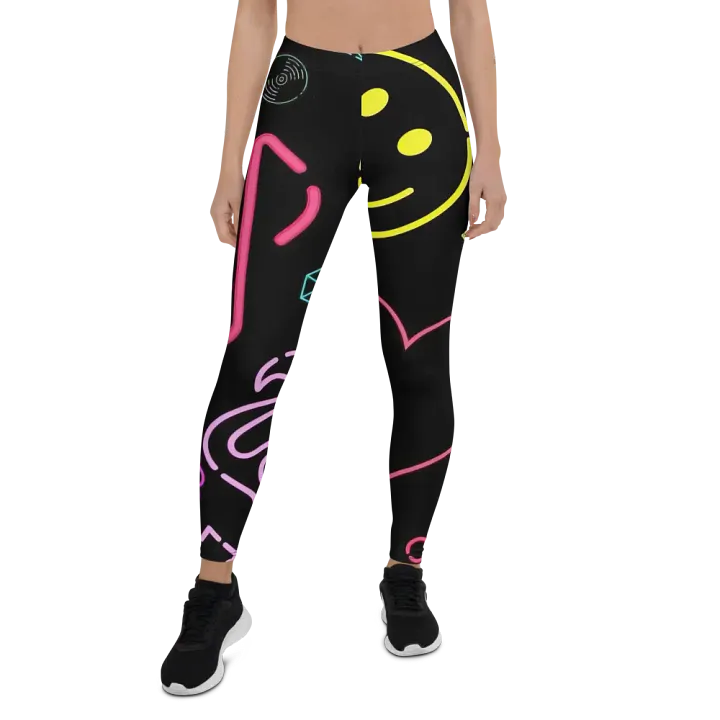 Neon Dreams All-Over Leggings product image (1)