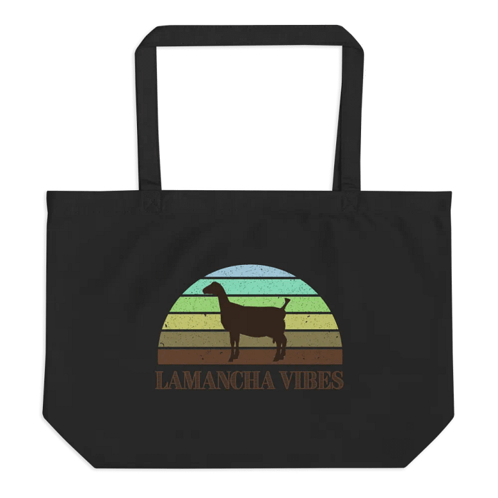 Organic Cotton Tote Lamancha Vibes product image (1)