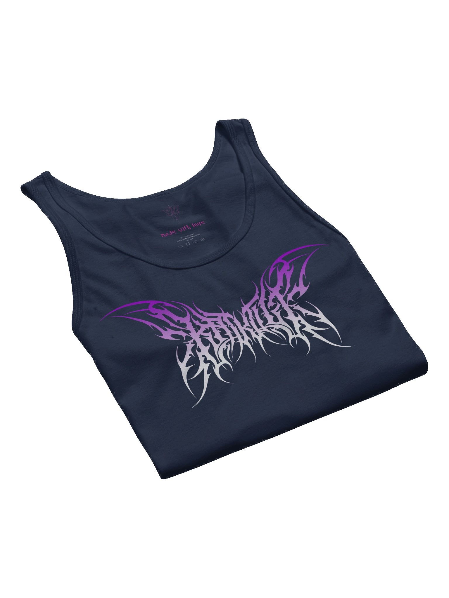 Kat Kult Tank (Purple & White Logo) product image (7)
