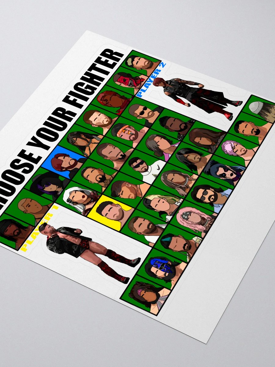PEPW Choose Your Fighter MVH vs Connor Sticker product image (3)