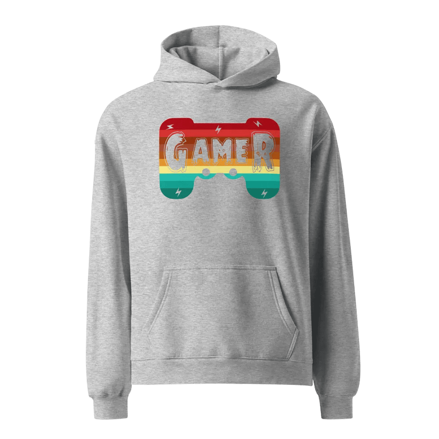 Gamer Vibes Striped Hoodie product image (4)