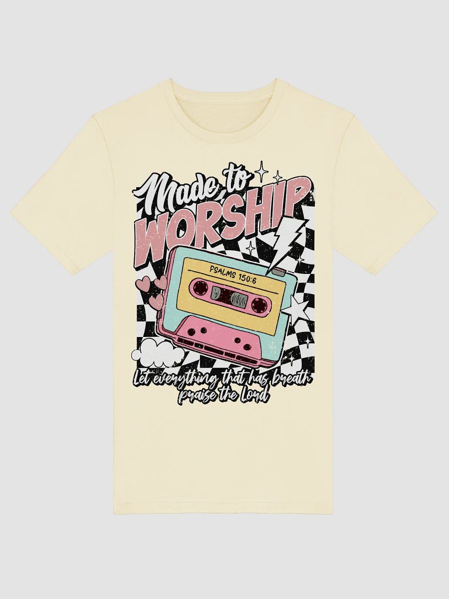 Psalms 150:6 Retro Cassette Tape T-Shirt product image (1)