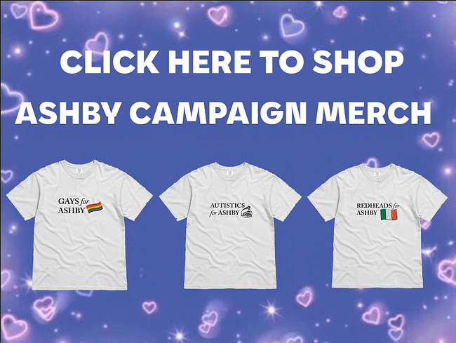 ASHBY CAMPAIGN SHIRTS
