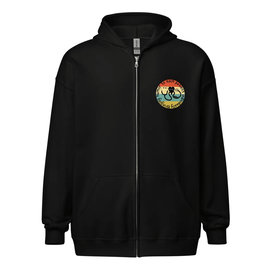 Bringing humor to each patient individually Zip Hoodie product image (1)