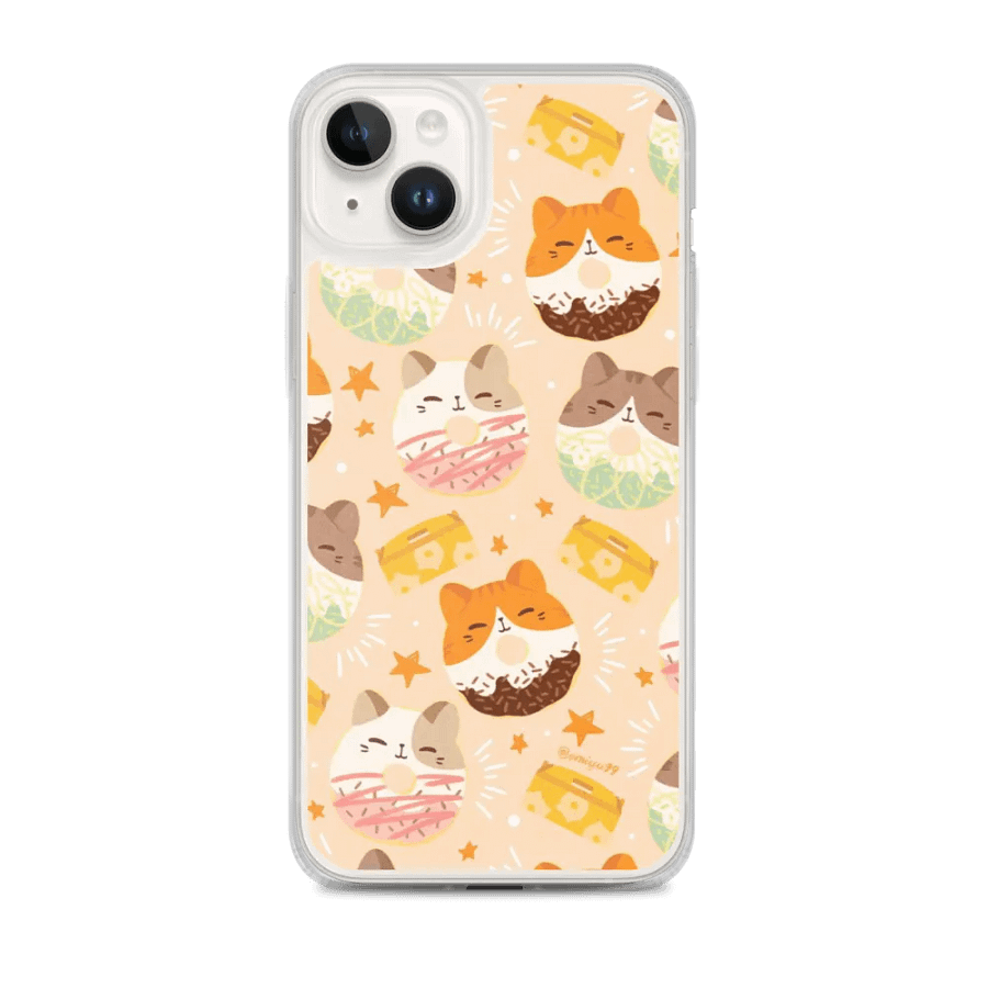 Cat Donut Delight iPhone Case product image (1)