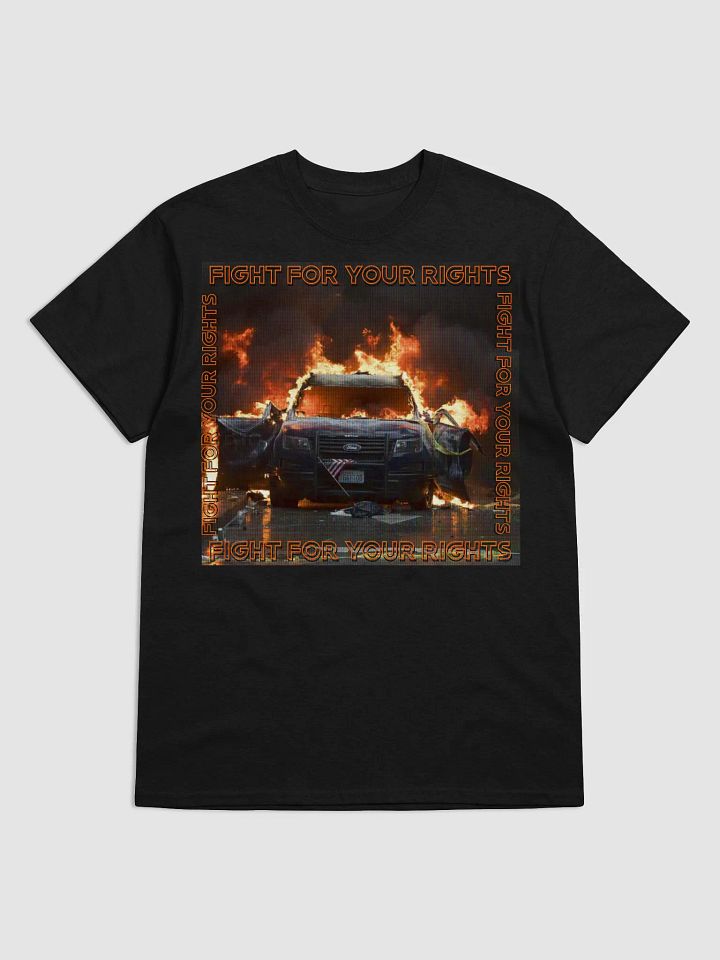 COP CAR FIRE T-Shirt product image (1)
