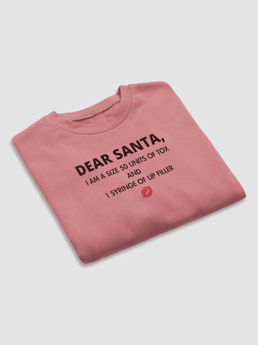 Dear Santa Fleece Crop Sweatshirt product image (6)