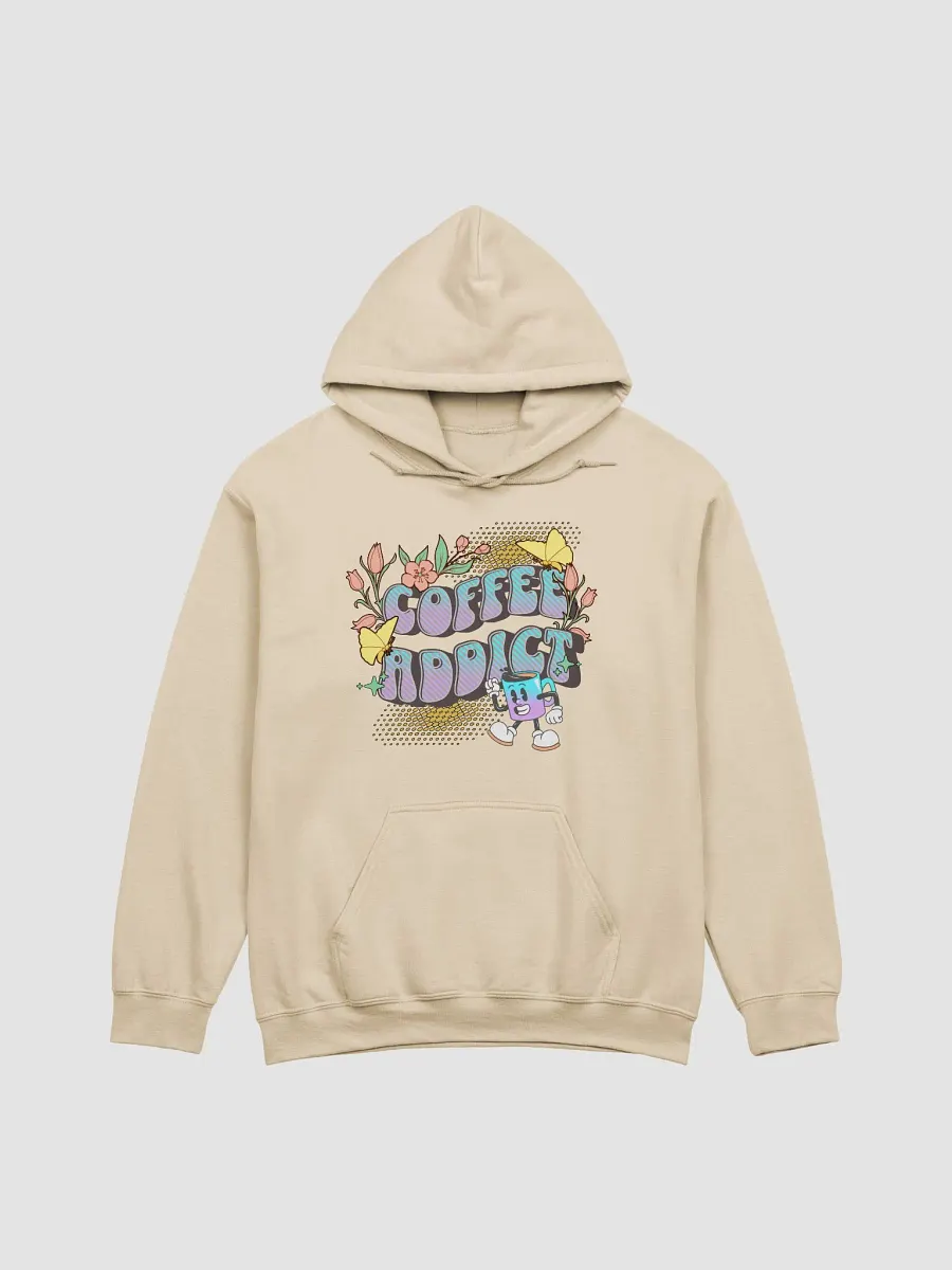 Coffee Addict Mascot Mug Whimsical Hoodie product image (19)
