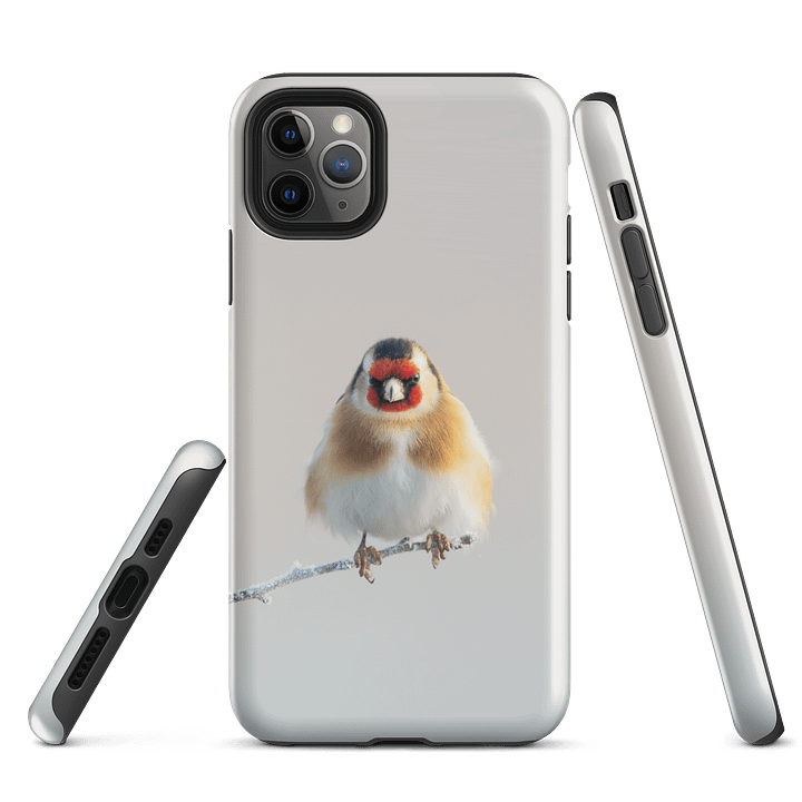 JustinTheWild - Tough Case for iPhone® - Goldfinch Puffball product image (5)