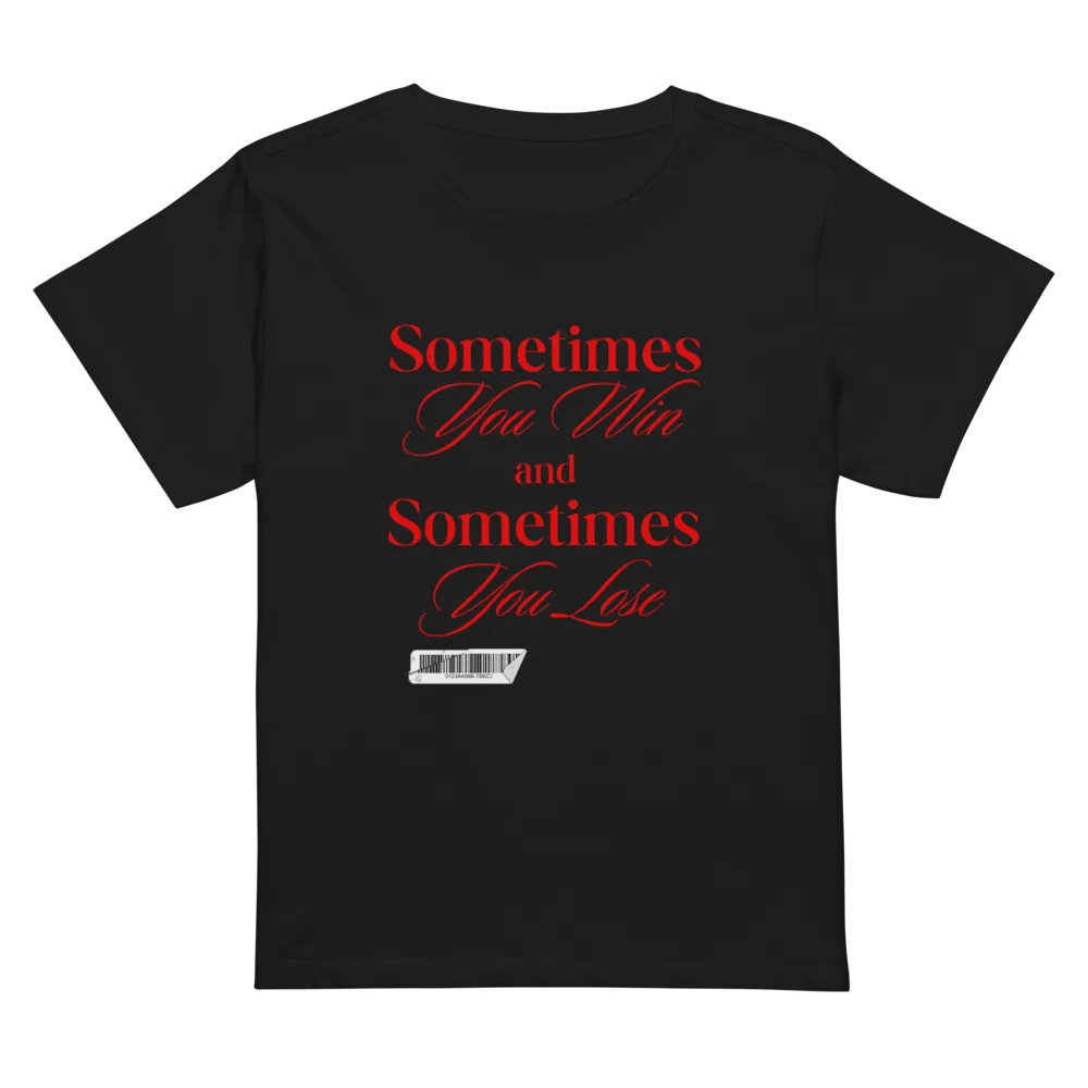 Win-Lose Wisdom High-Waisted Tee product image (2)
