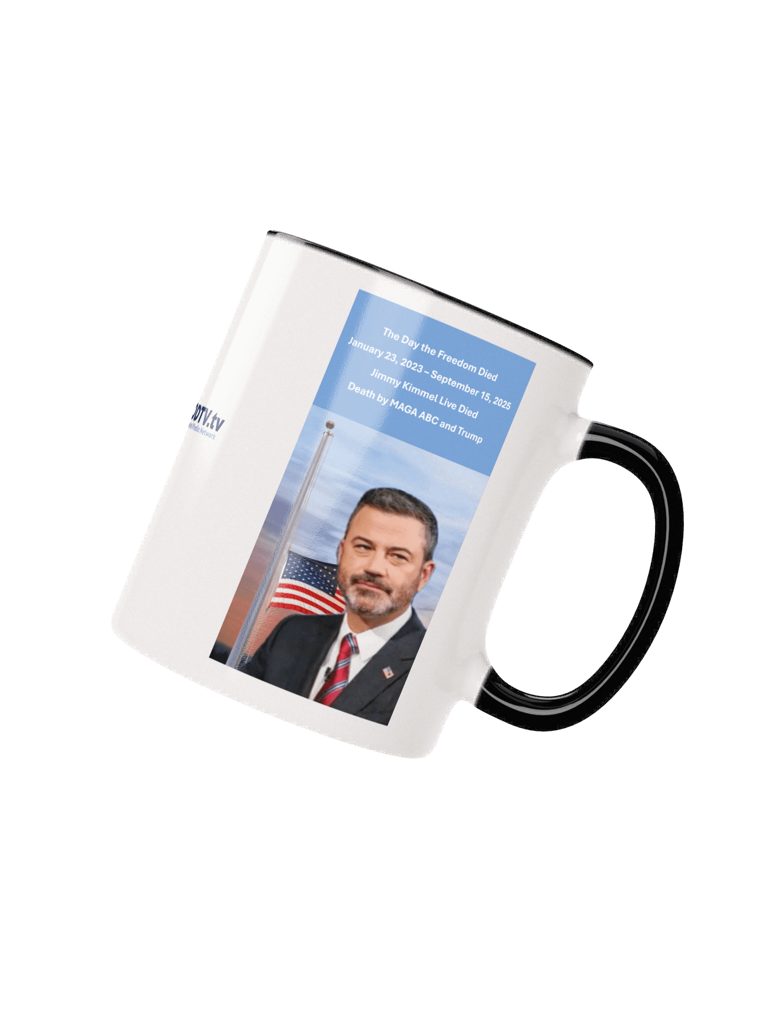 The Day the Freedom Died Hot/Cold Ceramic Mug product image (3)