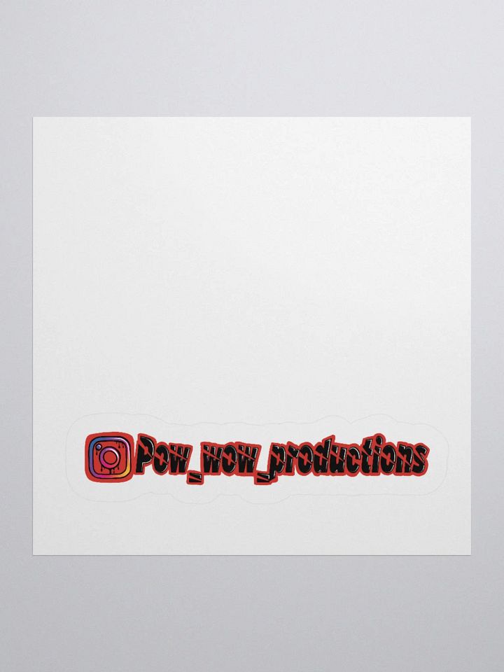 Ig PowWow Sticker product image (1)