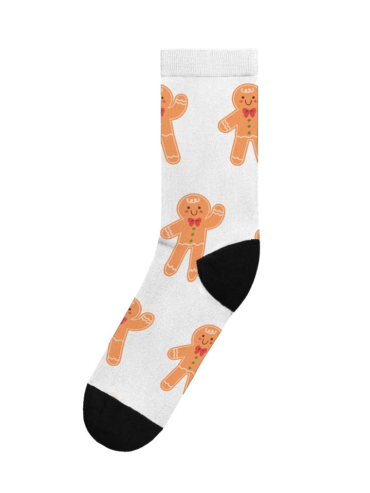 Gingerbread Connections Crew Socks product image (1)