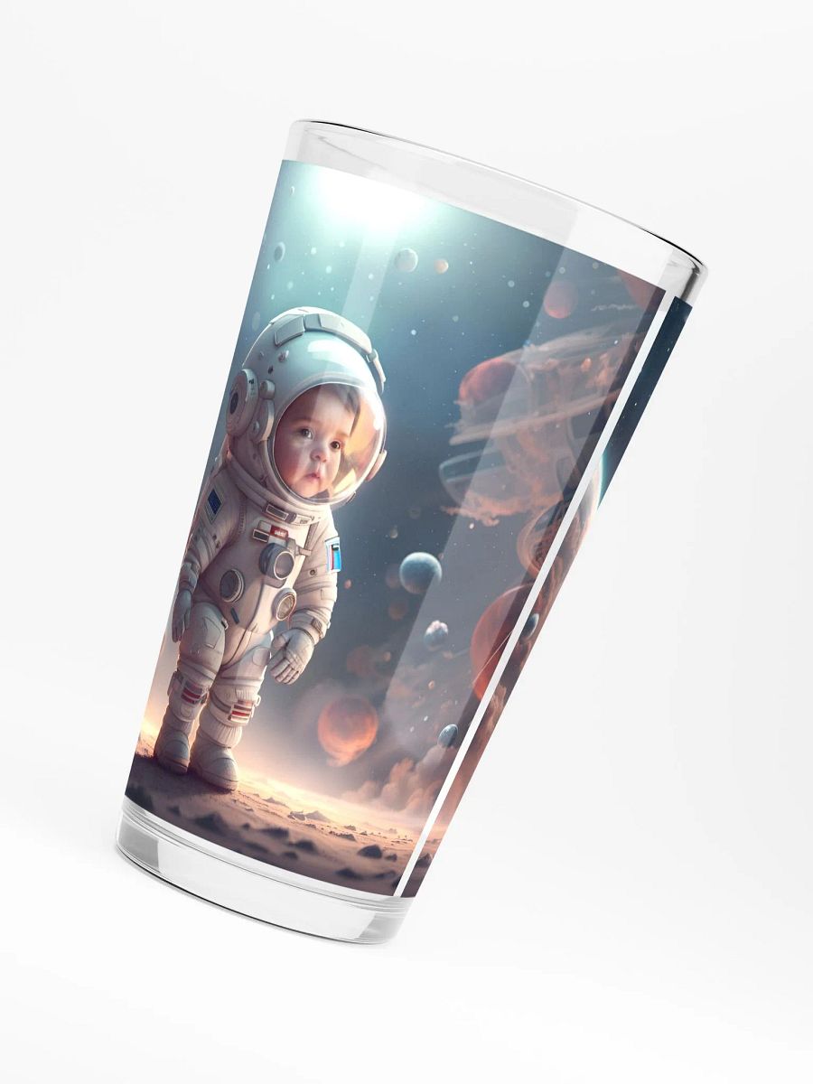Child Astronaut Pint glass product image (6)
