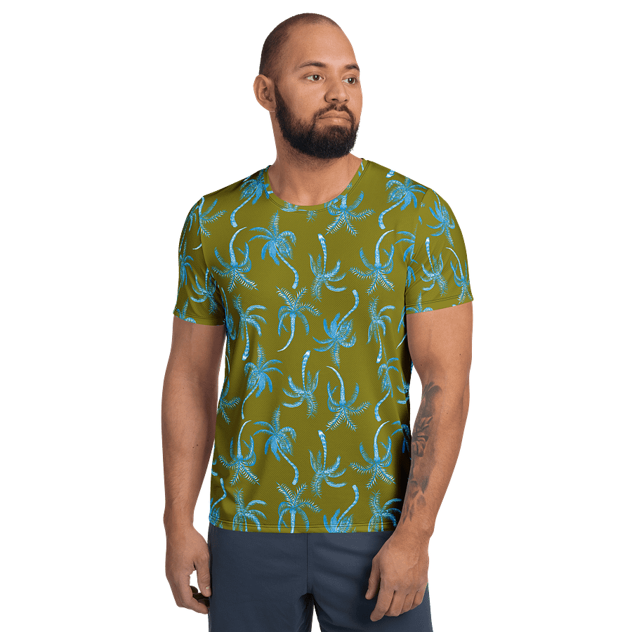 Neon Palmtree | Men´s Athletic T-Shirt product image (4)