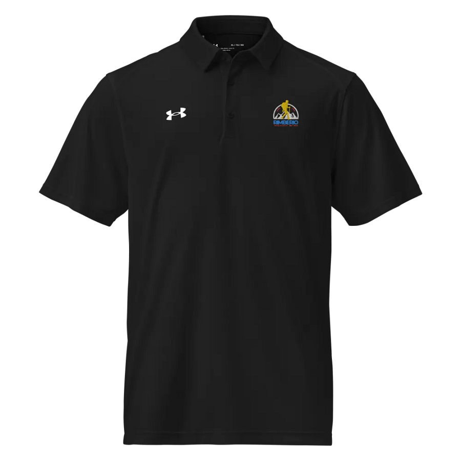 Black Mixed Cotton Polo Shirt product image (1)