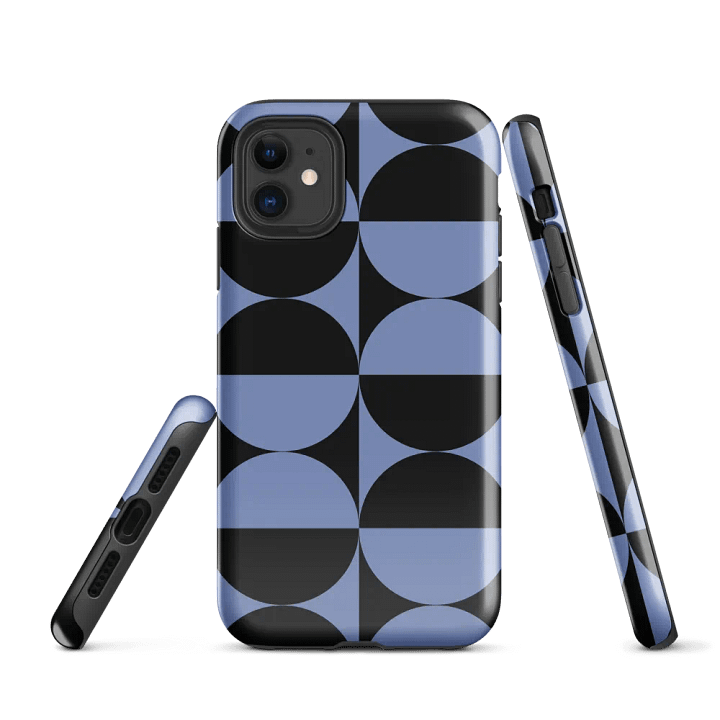 Geometric Grid iPhone Tough Case product image (1)