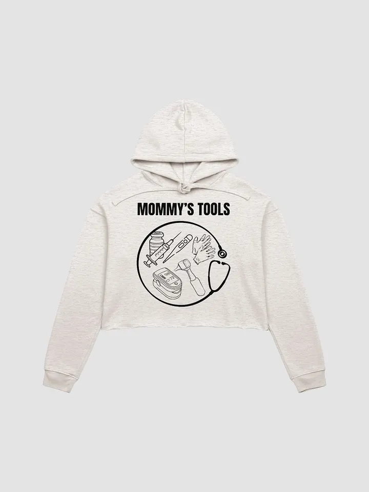 Mommy's Tools, Mindful Explorer Crop Hoodie product image (3)