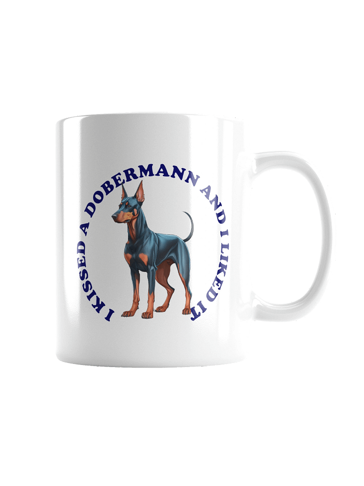 I Kissed a Dobermann, Mug product image (4)