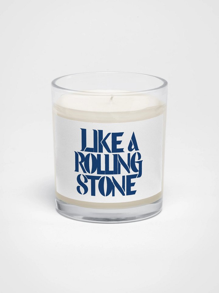 Stylish 'Like a Rolling Stone' Soy Wax Candle product image (1)