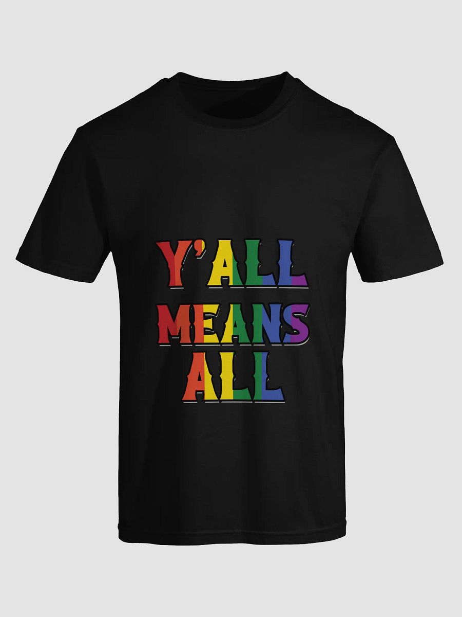 Ya'll Means All - Pride Nerd Love Shirt - product image (1)