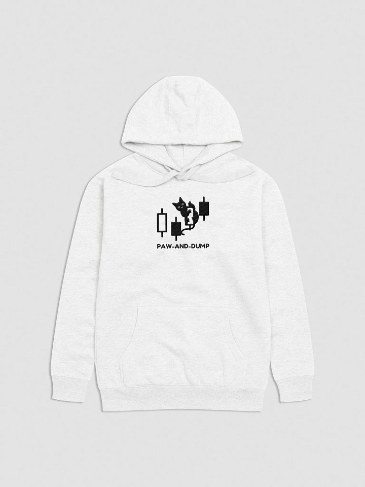 Paw-And-Dump | Crypto Cat Embroidered Hoodie product image (1)