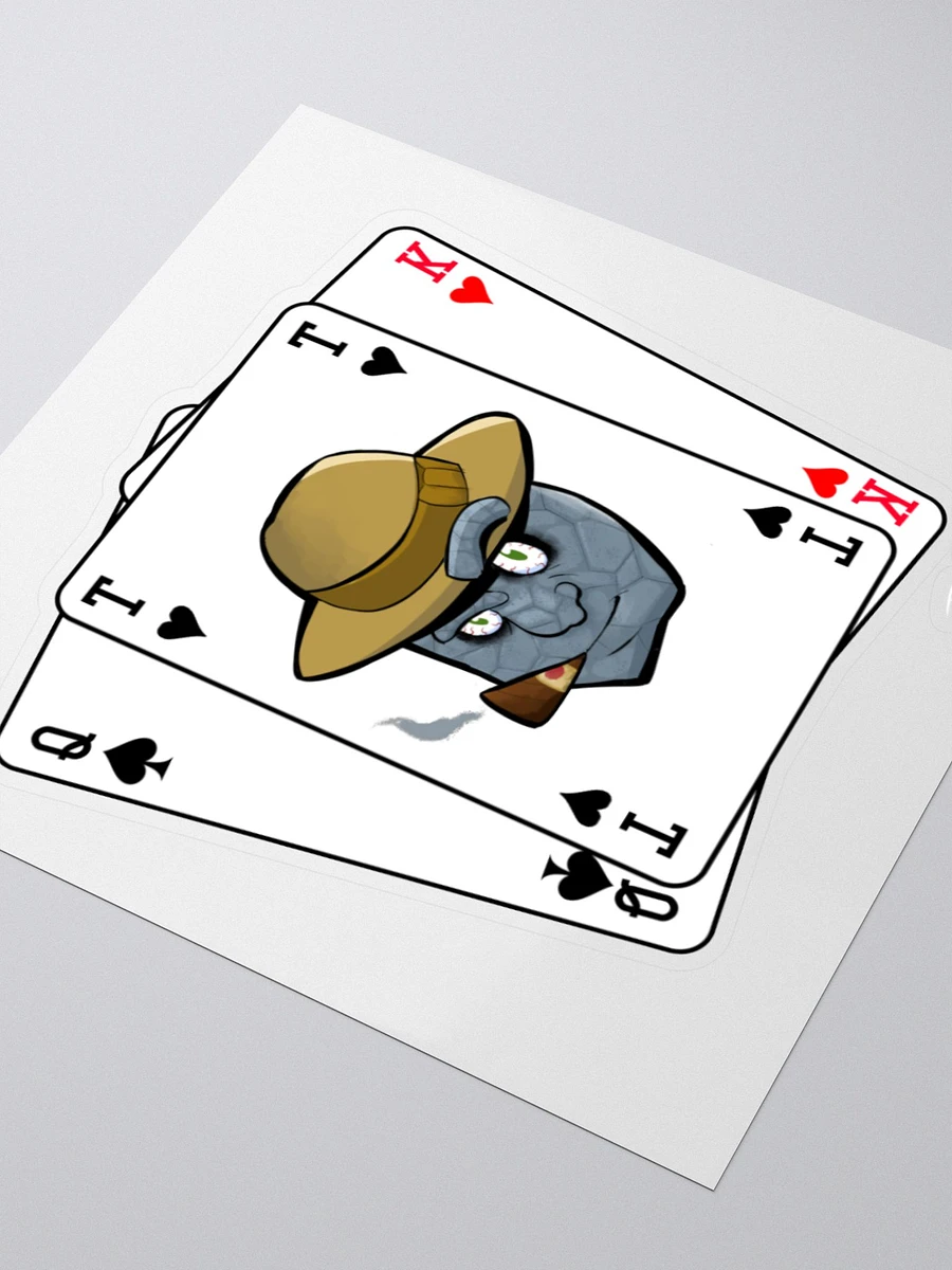 Isaiah Ferguson Grey Ben Cards Sticker product image (3)