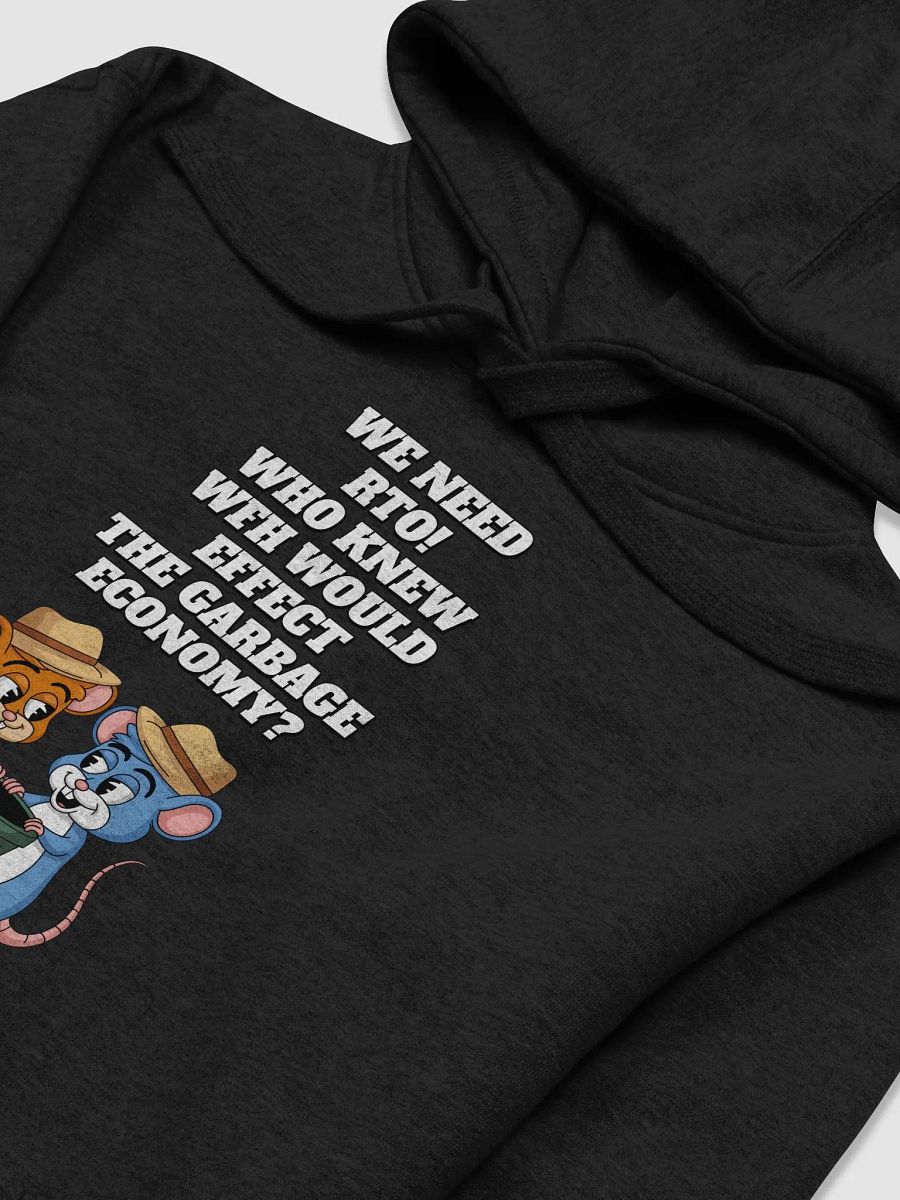 Who Knew WFH Would Effect The Gargabe Economy? Hoodie product image (29)