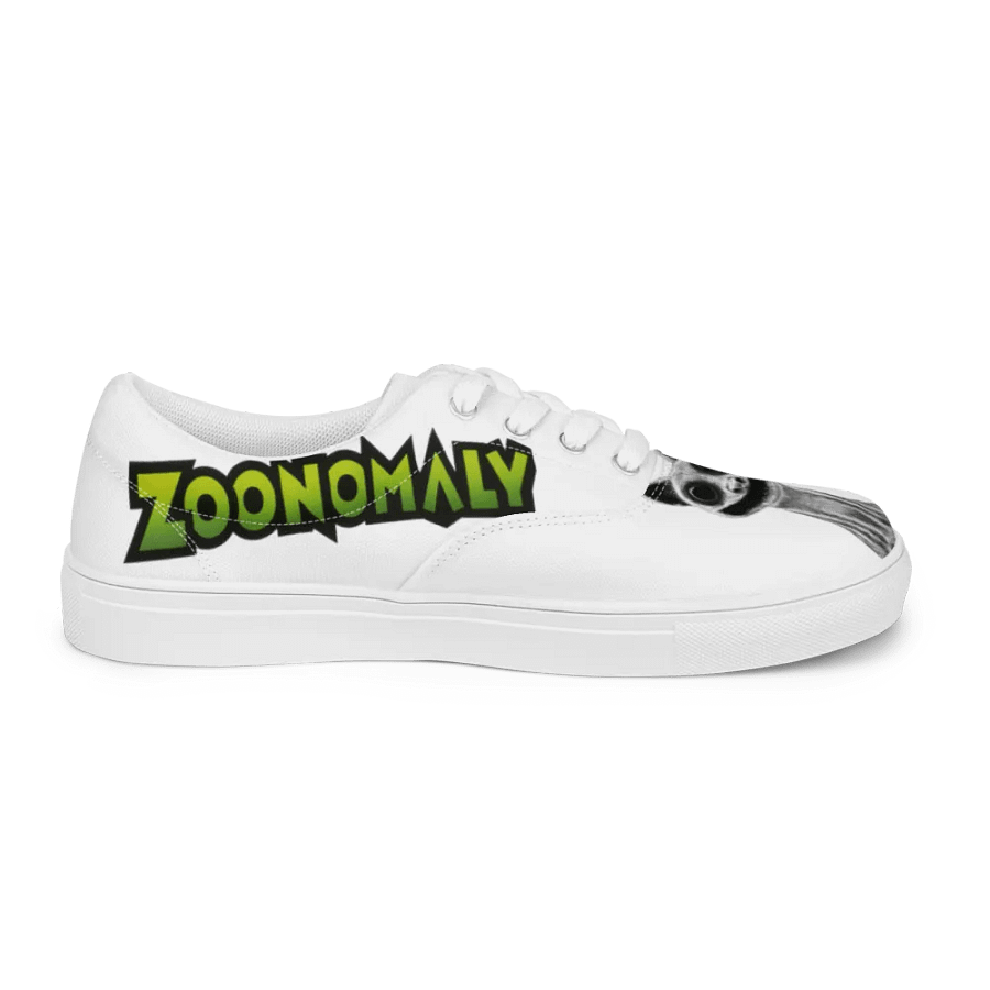 Zoonomaly Cat Men's Lace-Up Canvas Shoes product image (10)