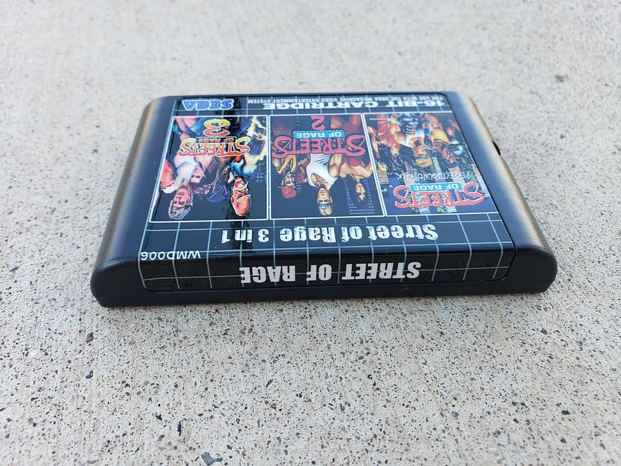 Sega Genesis Megadrive - Streets of Rage 1 2 3 - 3 in 1 Multicart NTSC & PAL product image (4)