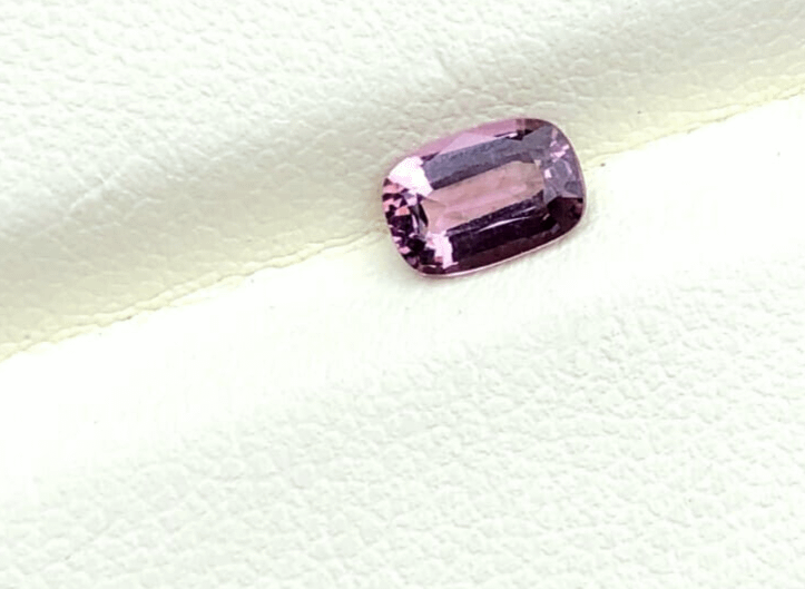 PINK SPINEL CUSHION CUT LOOSE GEMSTONE, 0.65 CRT product image (1)