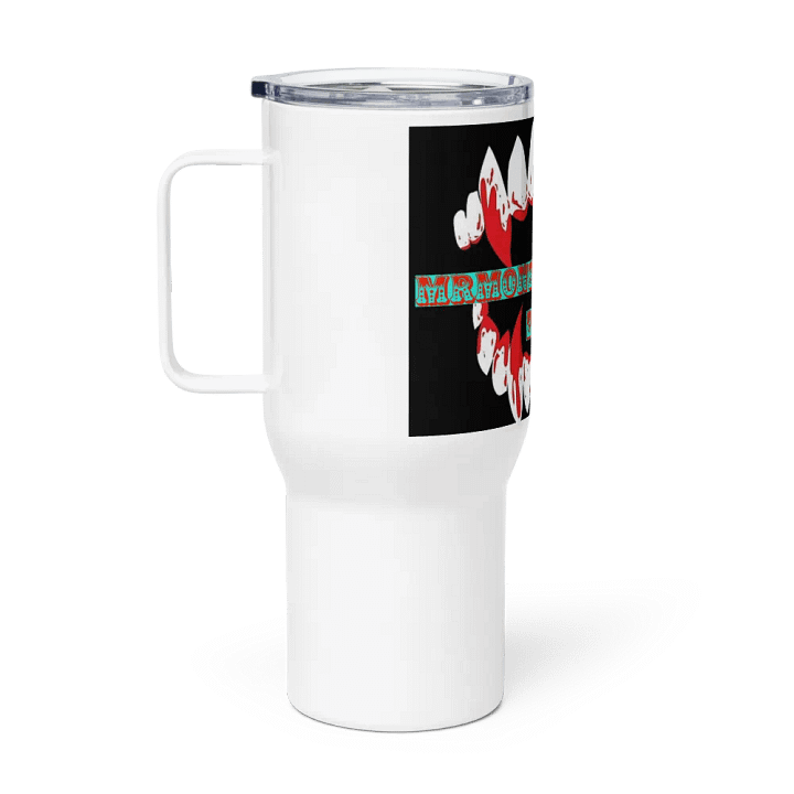 MONSTER MUNCH TRAVEL MUG WITH HANDLE product image (1)
