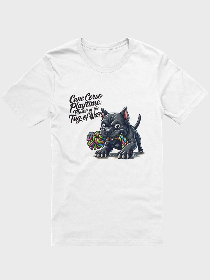 Cane Corso Playtime t-shirt: Master of the Tug-of-War product image (1)