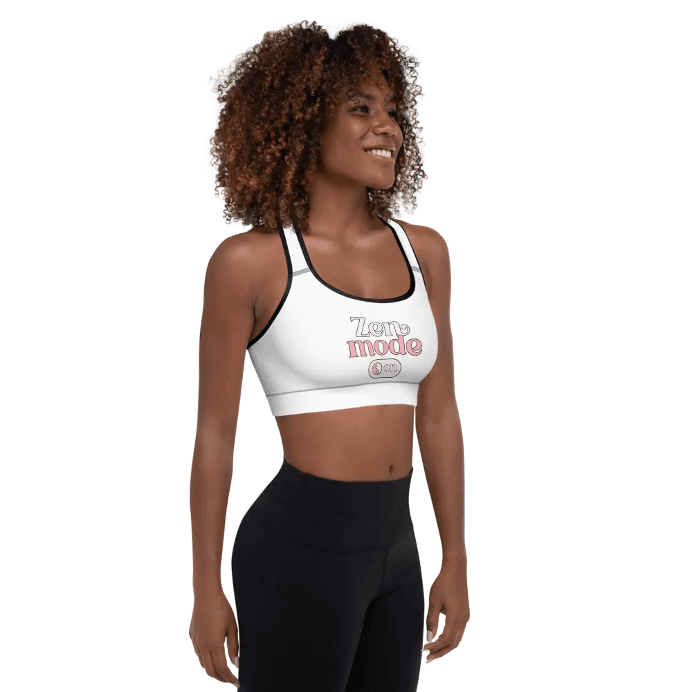 Zen Mode Activator Padded Sports Bra product image (6)