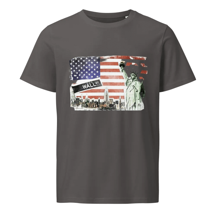 Man T-Shirt Statue of Liberty NYK Stanley/Stella Unisex Organic T-Shirt product image (1)