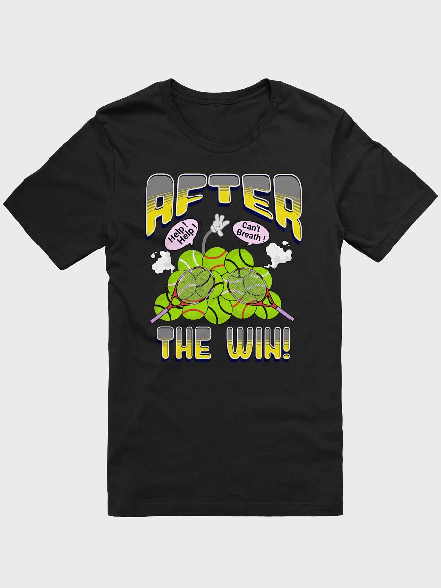 After The Win Tennis Ball Peace Sign Tee product image (1)