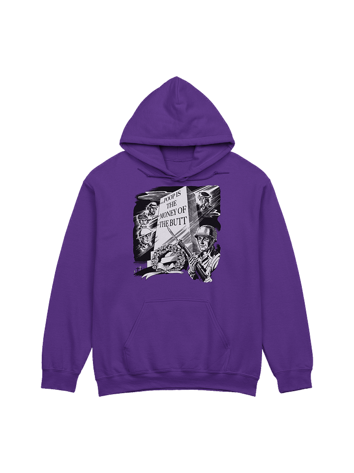 Poop Is The Money (B/W Hoodie) product image (2)