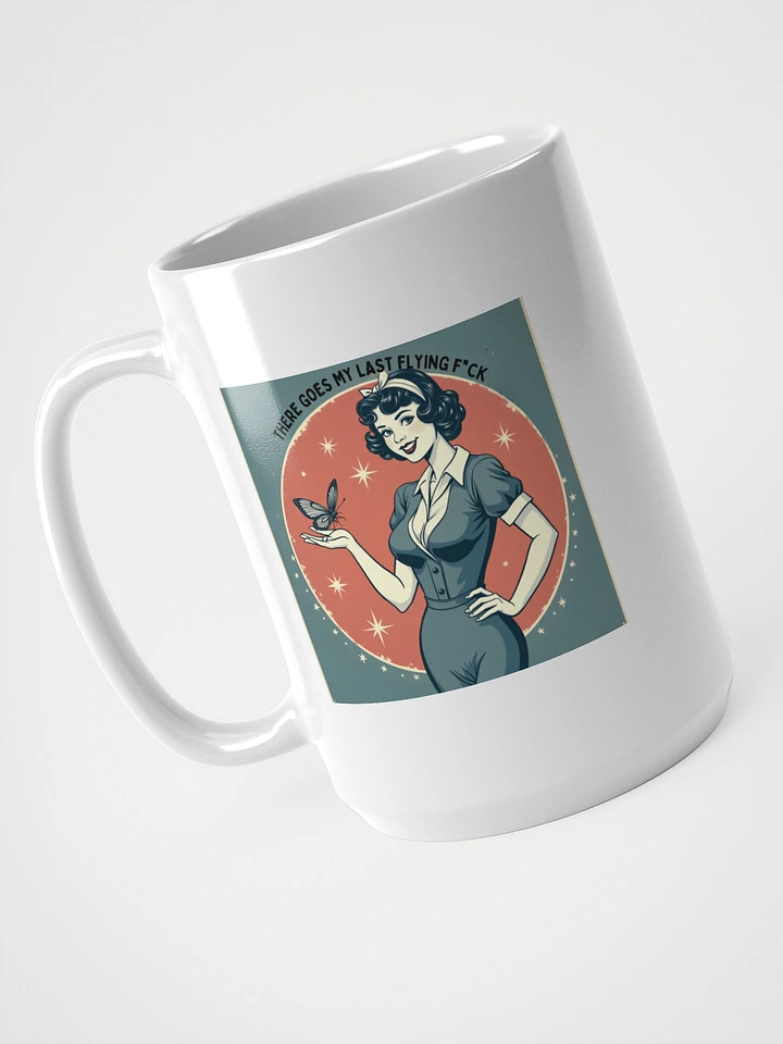 Retro Flying F*ck Mug product image (2)