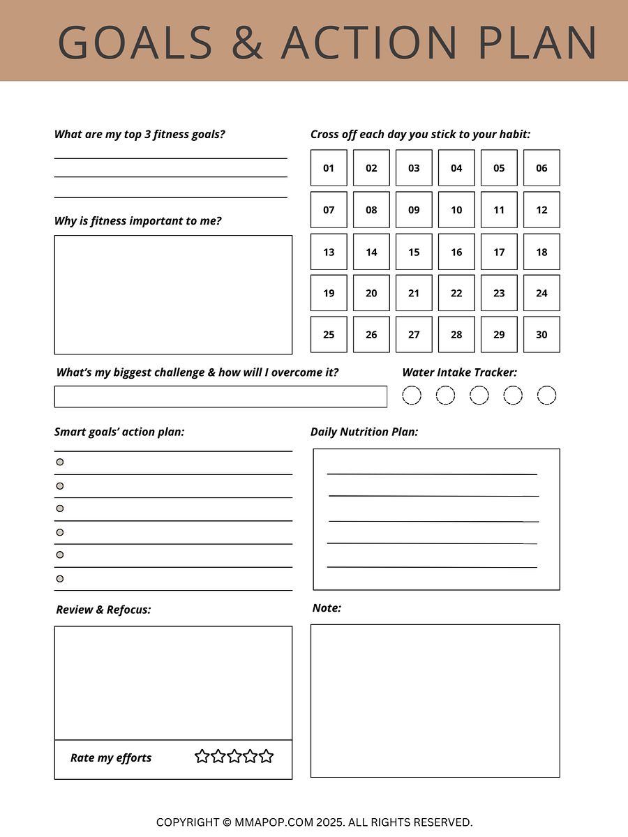 Challenge Journal 2025 (Printable Digital Download) product image (3)
