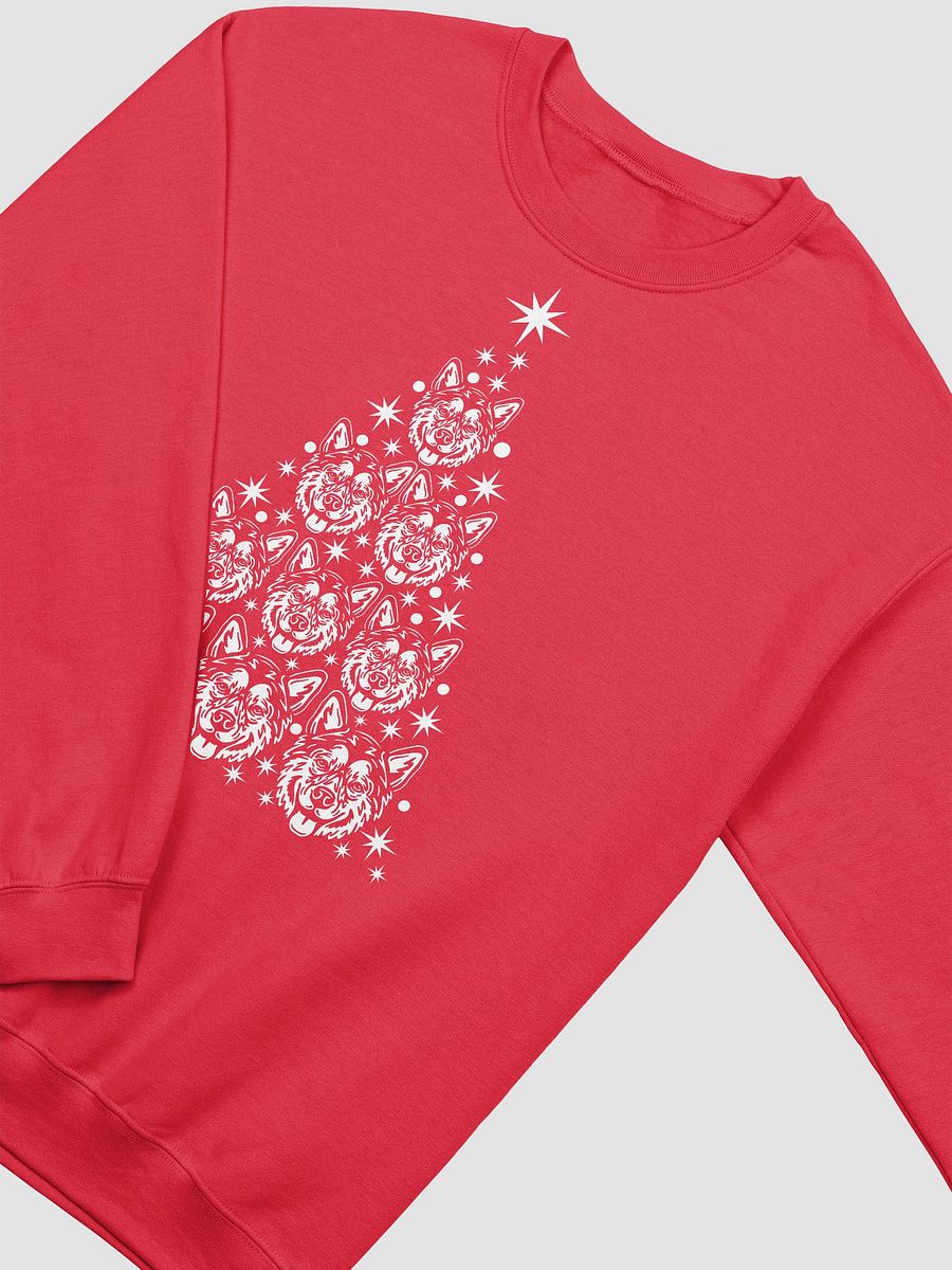 Alaskan Malamute Christmas Tree Sweatshirt Design for Alaskan Malamute Paw-rents product image (24)